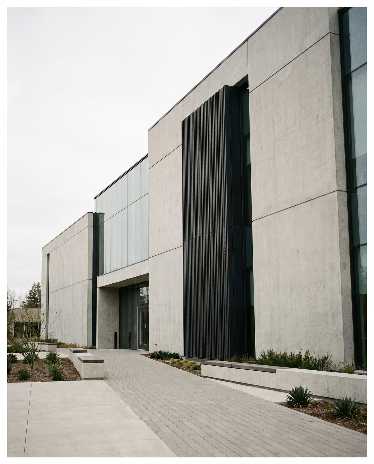 Modern property architectural detail